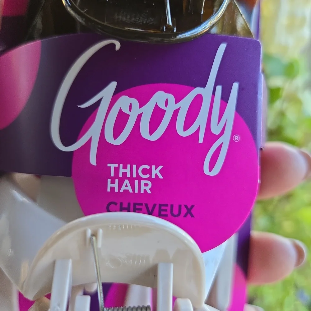 Goody jumbo claw hair clips for thick hair